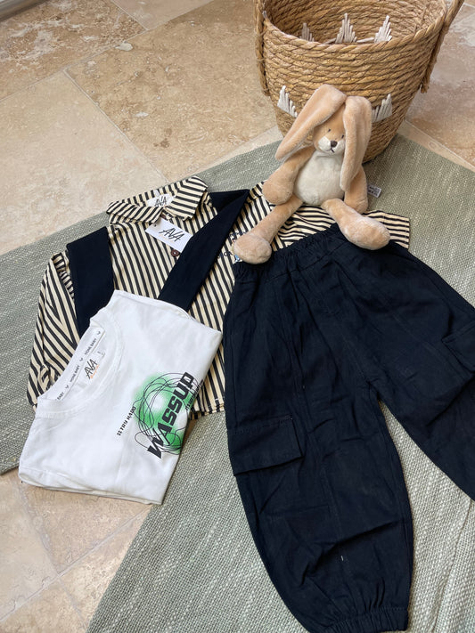 Ensemble 3 pièces chic et décontracté