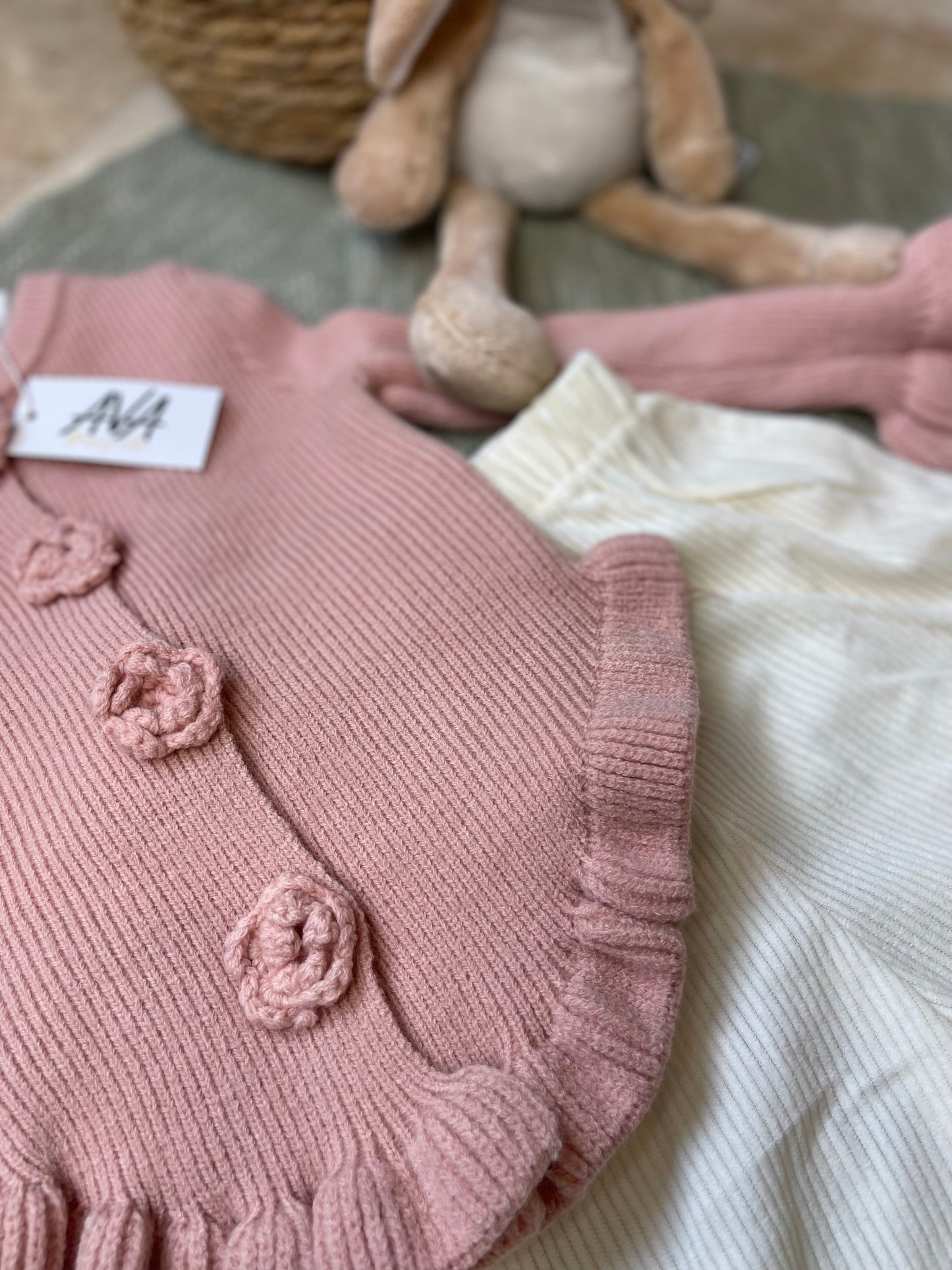 Ensemble rose et blanc