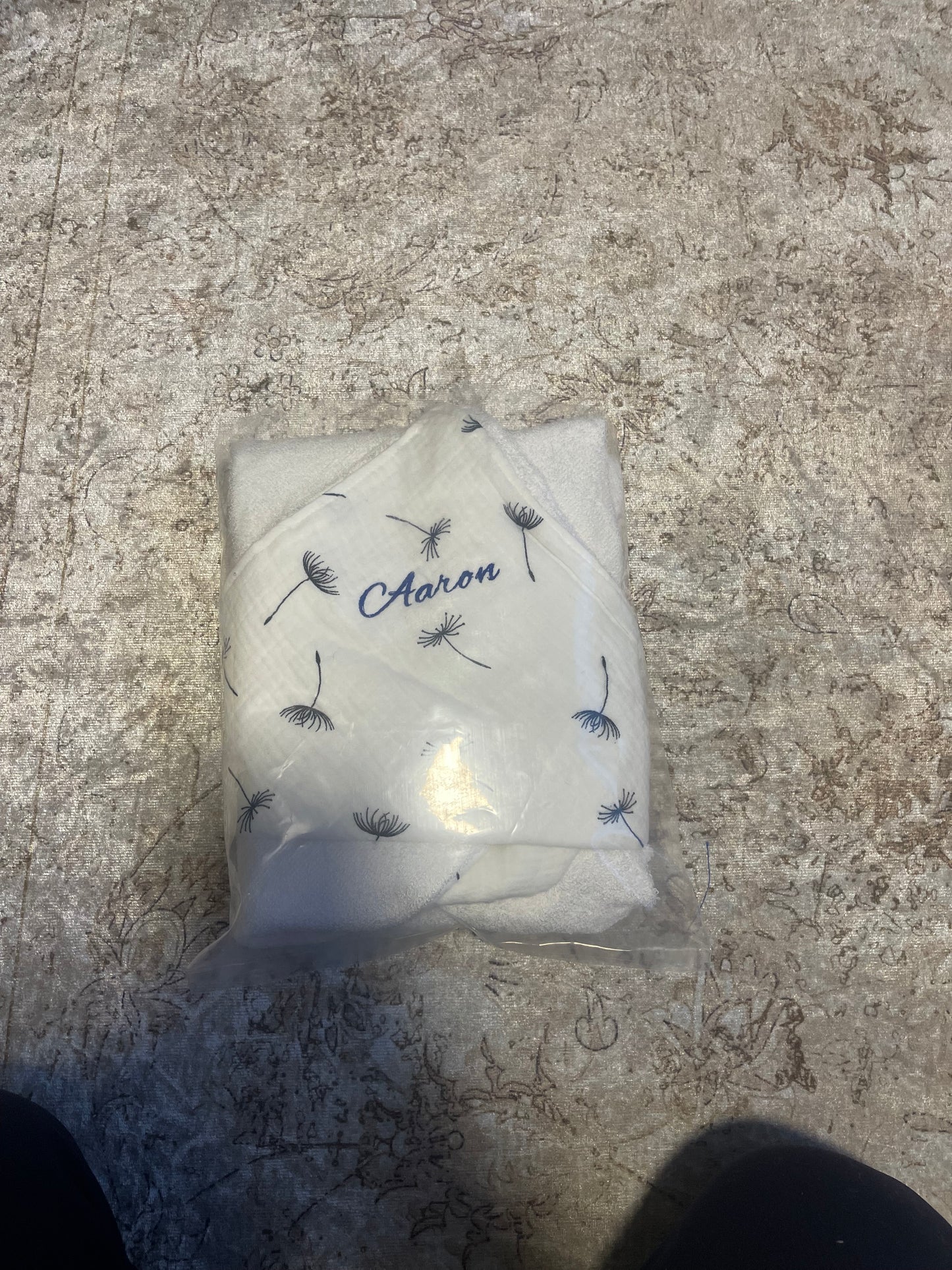 Cape de bain à personnaliser