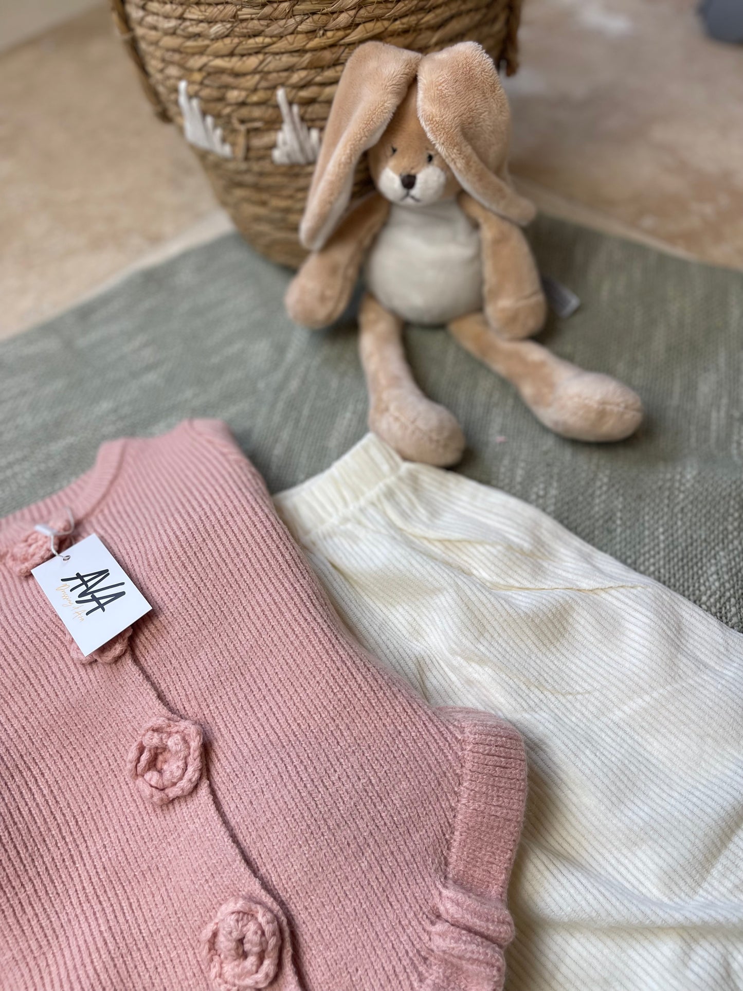 Ensemble rose et blanc