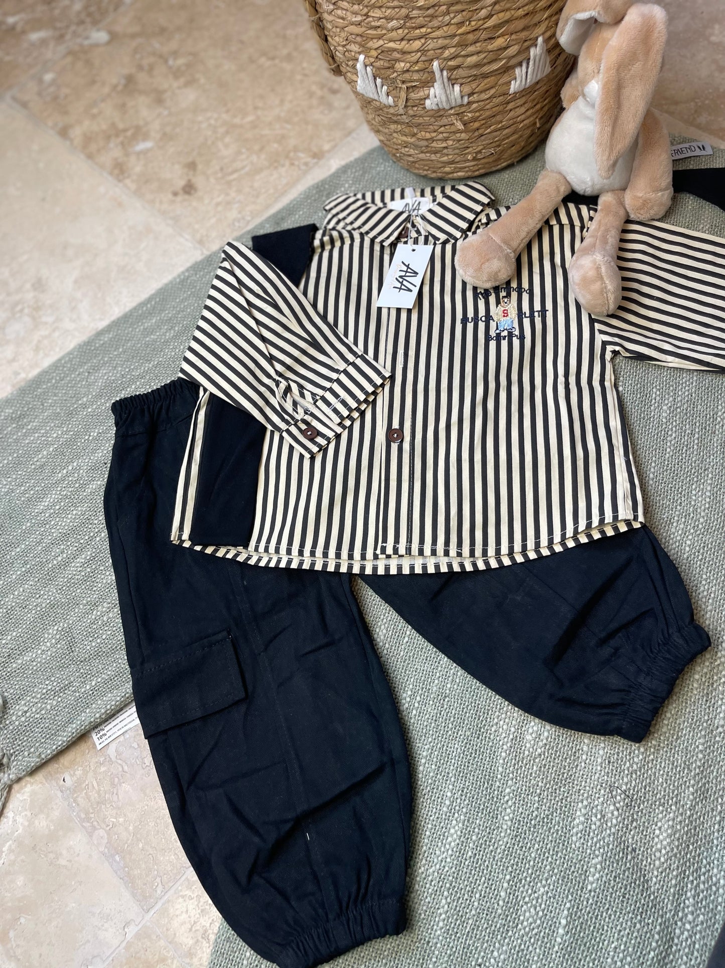 Ensemble 3 pièces chic et décontracté