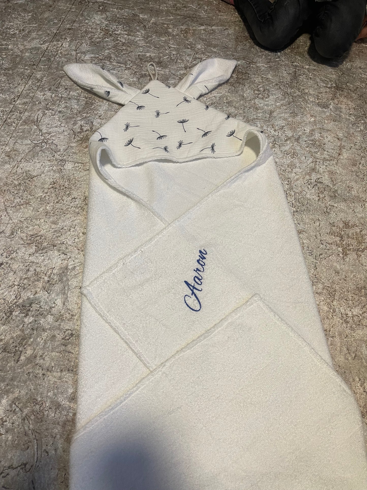 Cape de bain à personnaliser