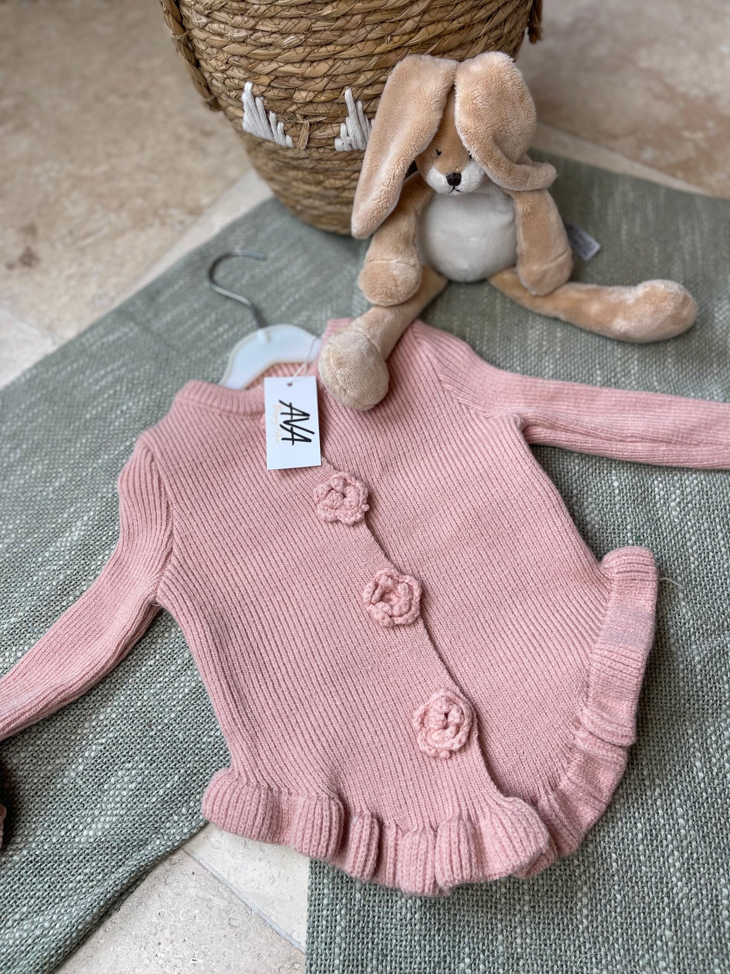 Ensemble rose et blanc